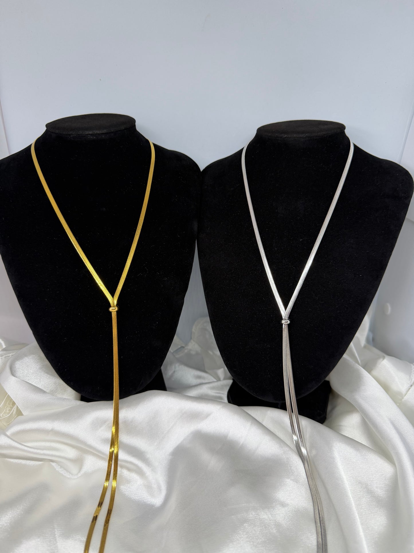 Sautoir ceinture serpentin