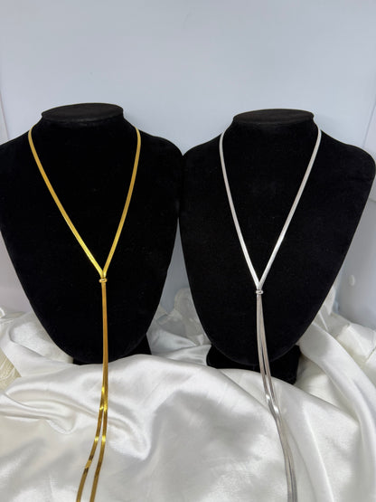 Sautoir ceinture serpentin