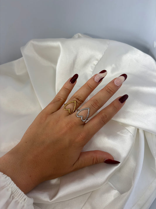 Bague coeur