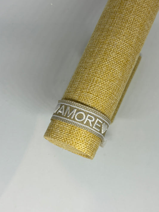 Bracelet tissu « AMORE »