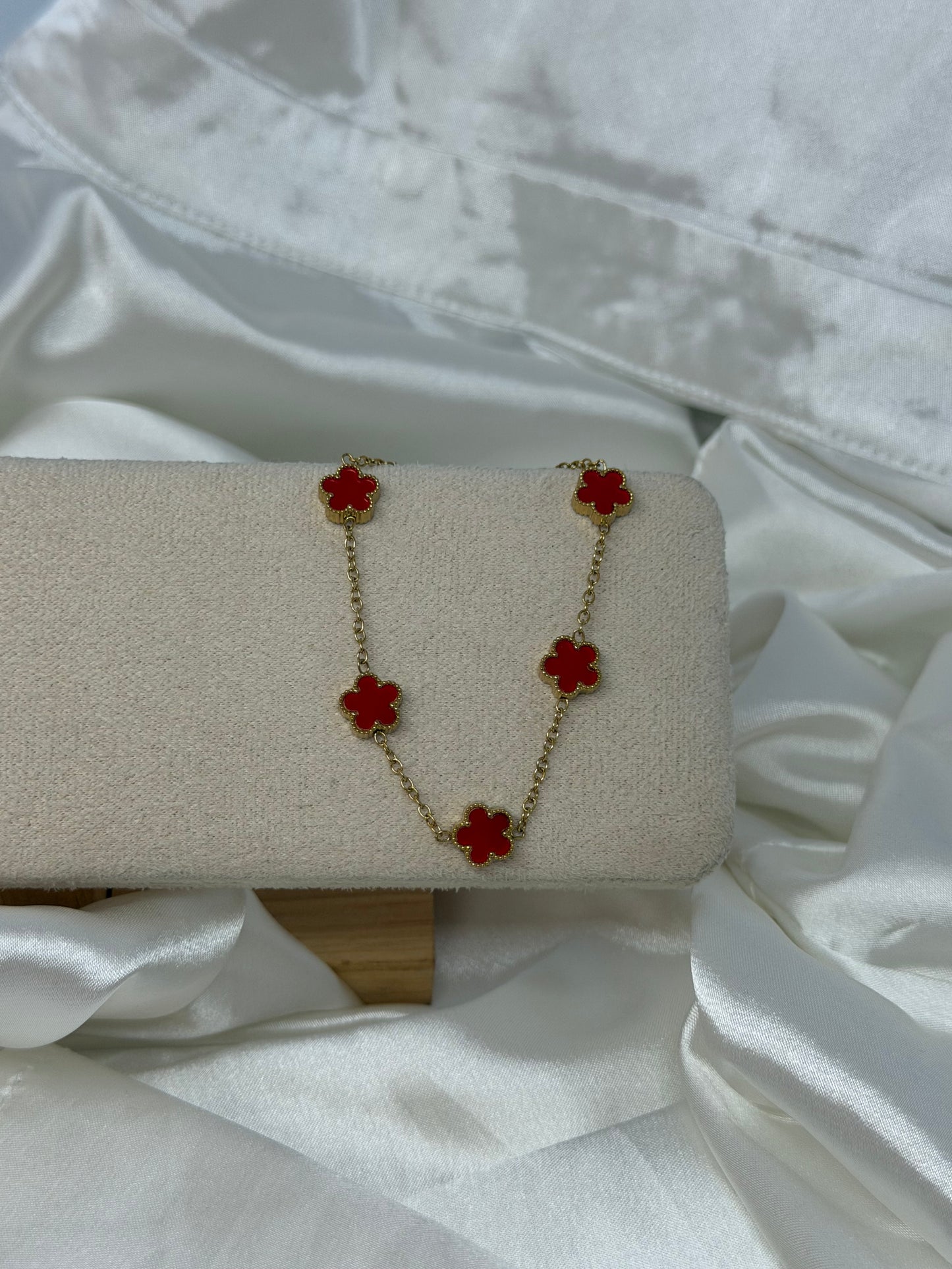 Bracelet petite fleur coloré