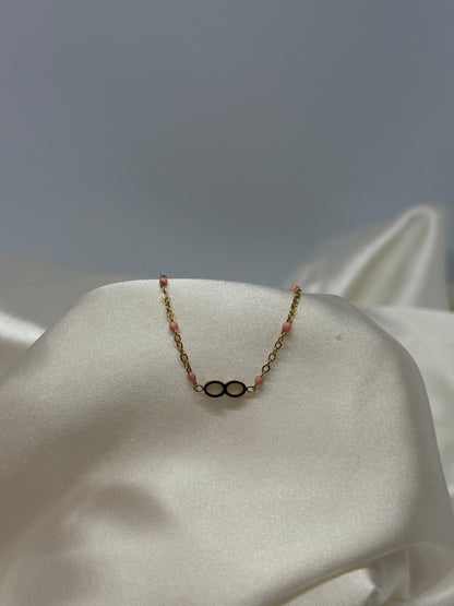 Bracelet infini perlé