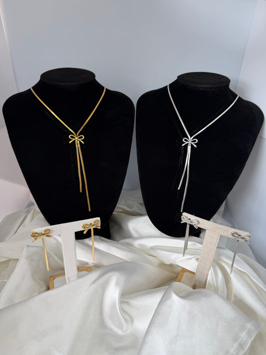 Ensemble noeud pendant