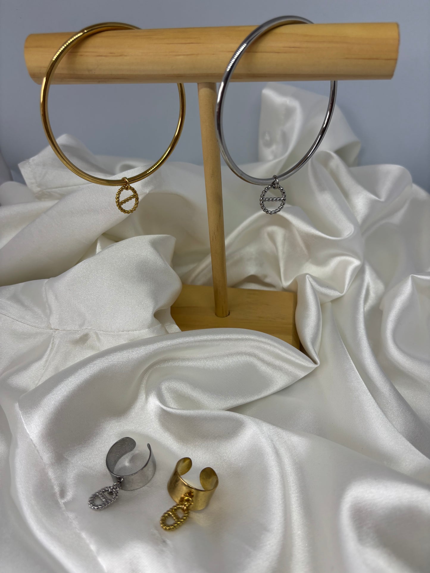 Ensemble maille marine vague