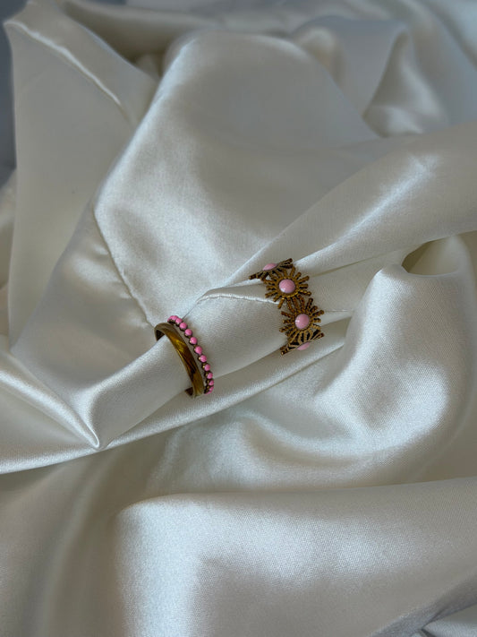 Bague rose