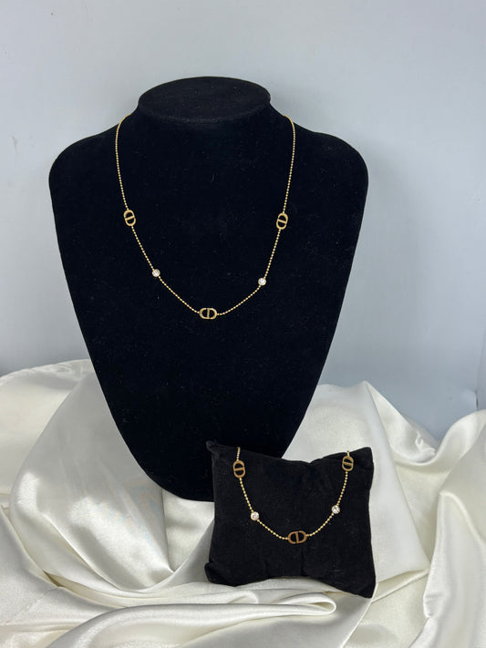 Ensemble Maille diamant