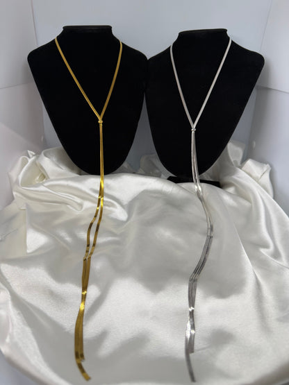 Sautoir ceinture serpentin