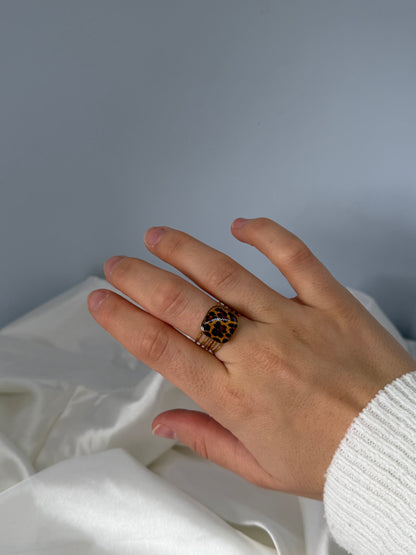 Bague léopard