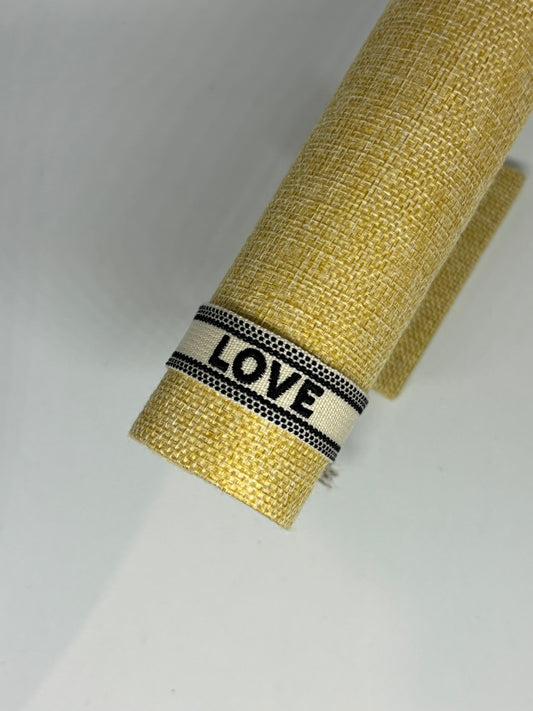 Bracelet tissu "LOVE"