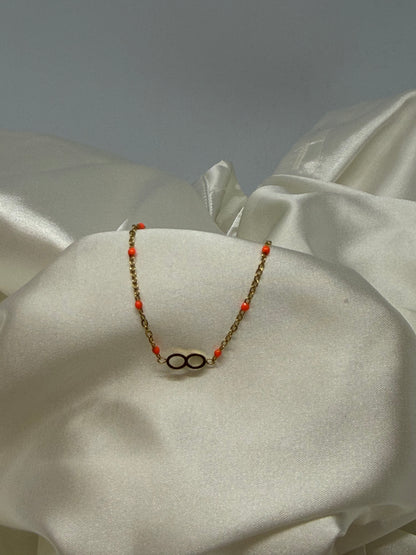 Bracelet infini perlé