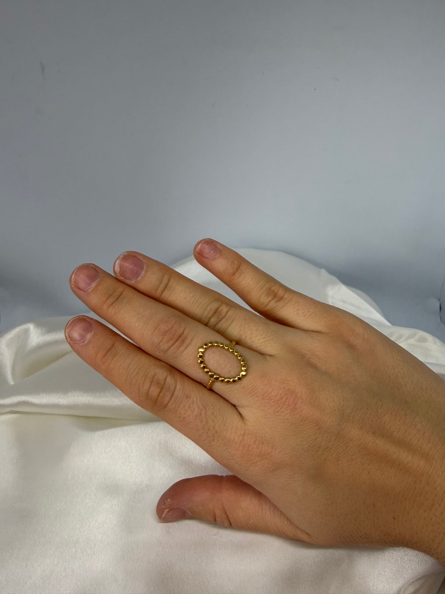 Bague ovale ondulé￼ ￼