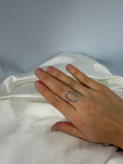 Bague ovale ondulé￼ ￼