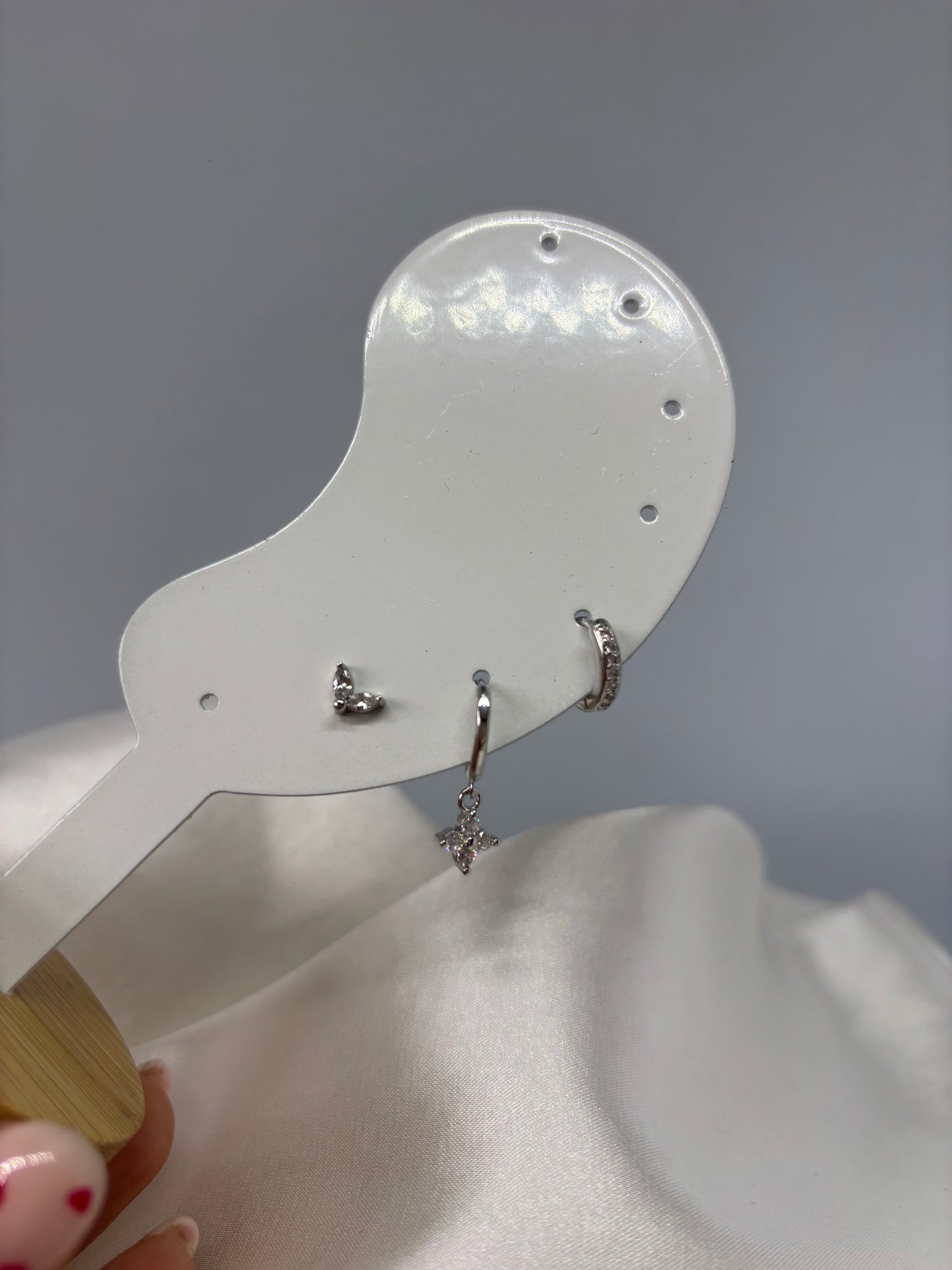 Ensemble de 3 paires de boucles d'oreilles