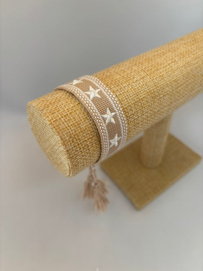 Bracelet tissu "ETOILES"