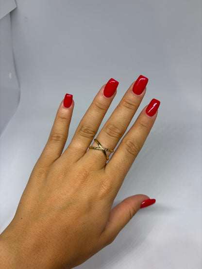 Bague croisé