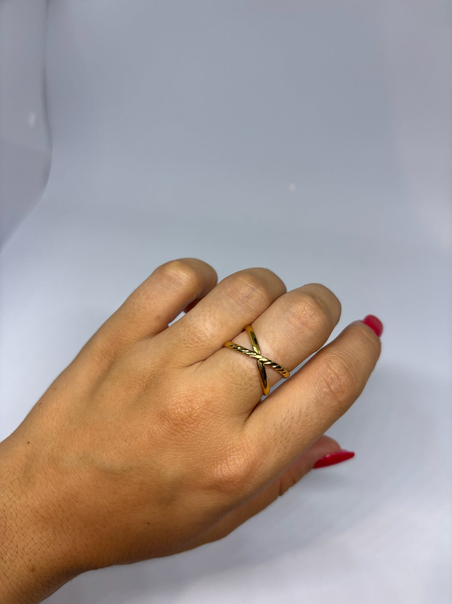 Bague croisé