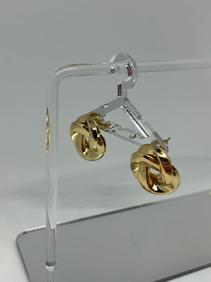 Boucles d'oreilles torsadé