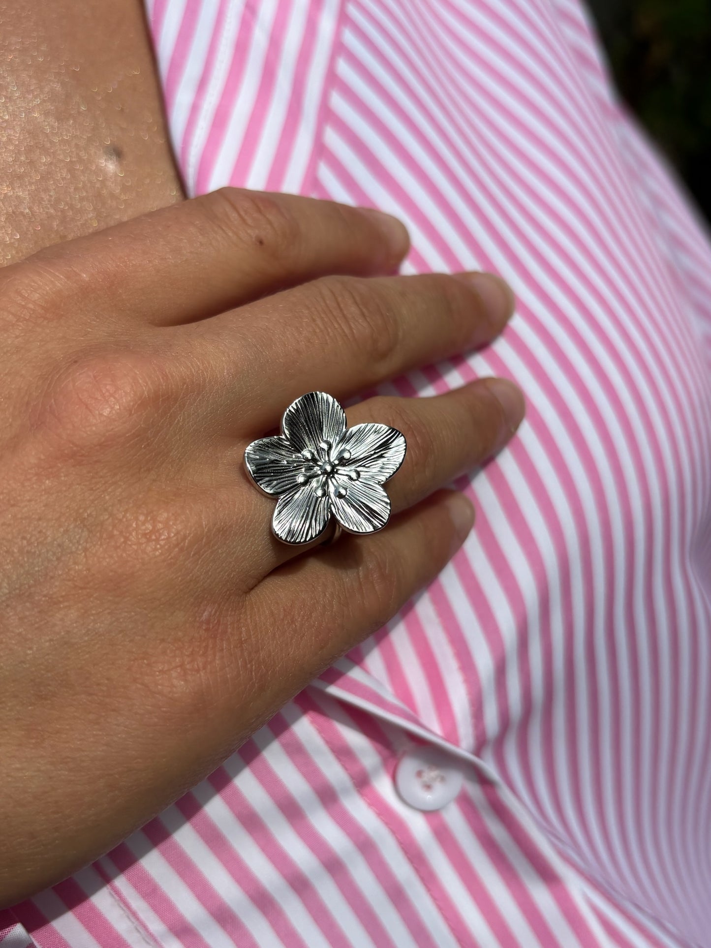 Bague fleur